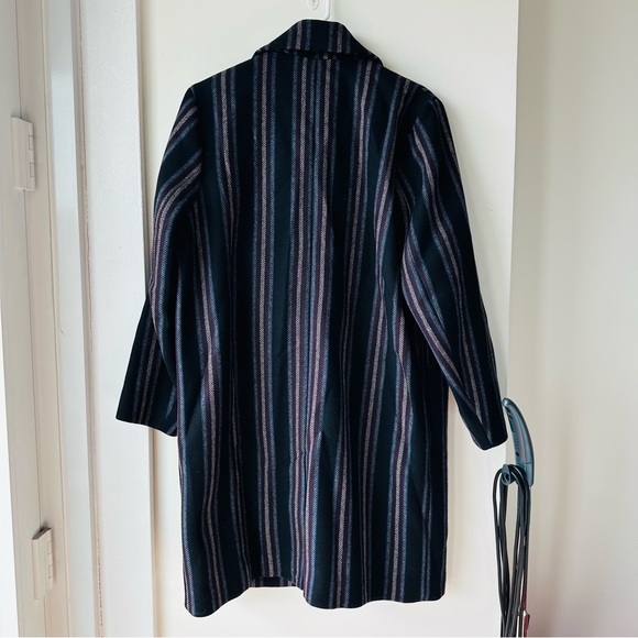 NEW NWT & other stories Striped Wool Blend Coat - US 4 - Picture 7 of 9